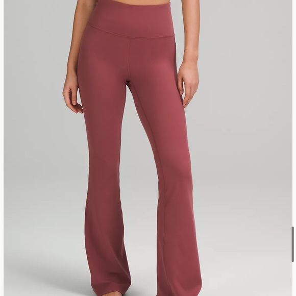 Lululemon Groove Pant Shr Flare Smoky 